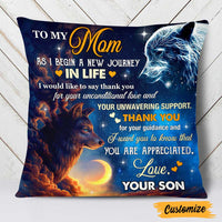 Personalized Mom Grandma Son Daughter Grandson Granddaughter Pillow JR173 23O47 thumb 1