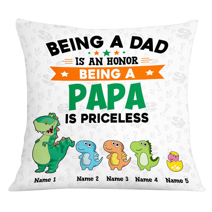 Personalized Love Dad Grandpa Pillow JR132 26O53 1