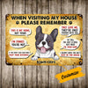 Personalized Dog Metal Sign JR145 26O36 1