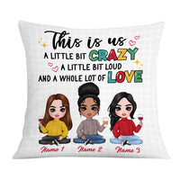 Personalized Friends Sisters Pillow JR146 26O36 thumb 1