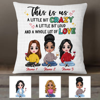 Personalized Friends Sisters Pillow JR146 26O36 thumb 1