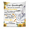 Personalized Daughter Granddaughter Sunflower Blanket DB94 87O58 1