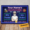 Personalized Grandpa Dad Garage Man Cave Poster DB3110 87O34 1