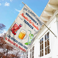 Personalized Backyard Deck Gardening Spanish Flag JR142 26O57 thumb 1