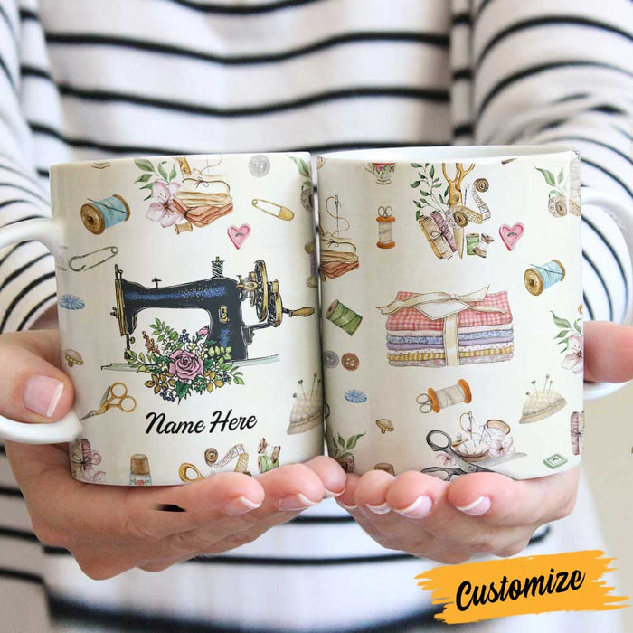 Personalized Sewing Therapy Mug JR65 81O47 1