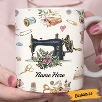 Personalized Sewing Therapy Mug JR65 81O47 thumb 1
