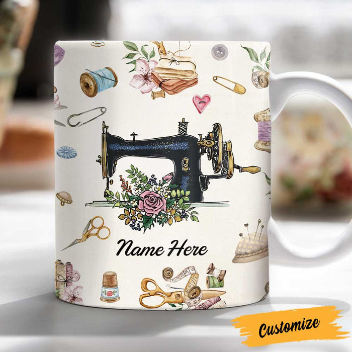 Personalized Sewing Therapy Mug JR65 81O47 1