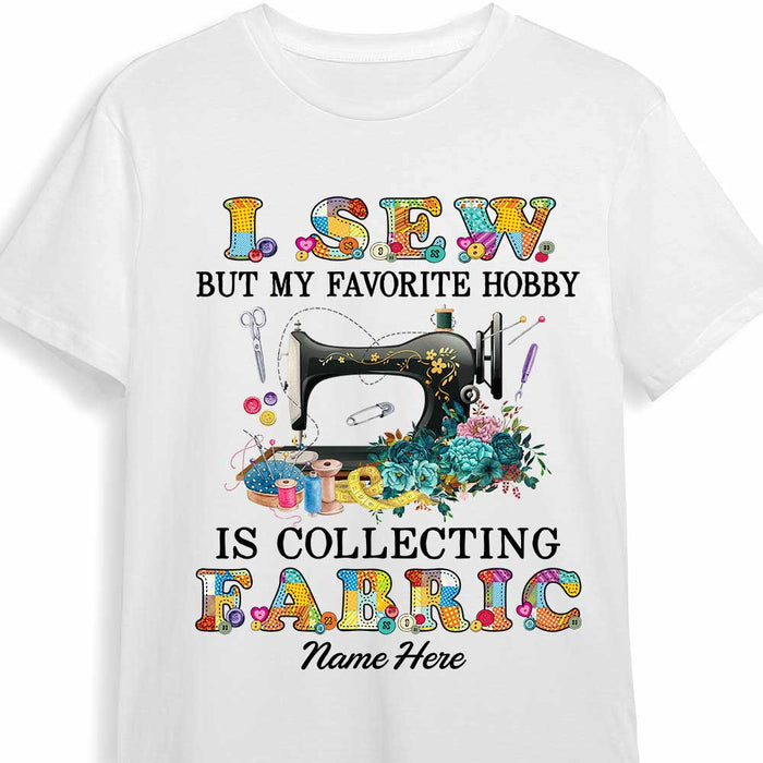 Personalized Sewing Collecting Fabric T Shirt JR148 30O47 1