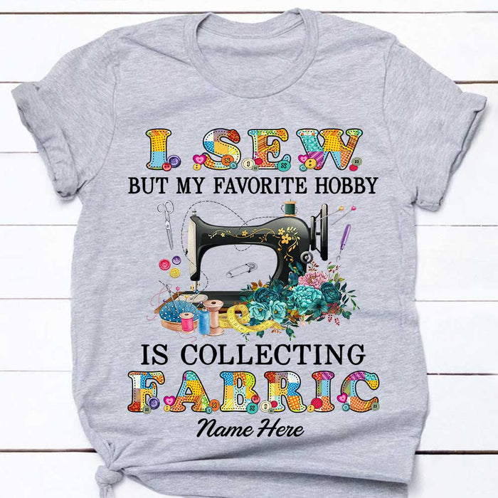 Personalized Sewing Collecting Fabric T Shirt JR148 30O47 1