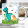 Personalized Dinosaur Mom Grandma Granddaughter Daughter Grandson Son Hug This Mug JR62 95O34 1