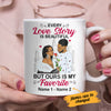 Personalized BWA Couple Love Story Mug AG311 30O53 1