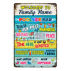 Personalized Piece Of Paradise Pool Bar Metal Sign JR144 24O53 1