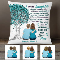 Personalized Mom Grandma To Daughter Granddaughter Tree Hug This Pillow JR172 95O53 thumb 1