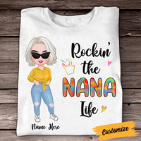 Personalized Mom Grandma T Shirt JR173 30O58 thumb 1