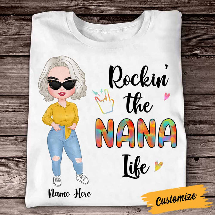 Personalized Mom Grandma T Shirt JR173 30O58 1