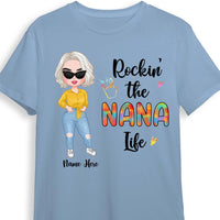 Personalized Mom Grandma T Shirt JR173 30O58 thumb 1