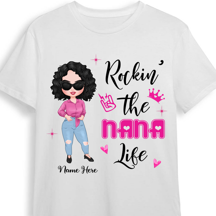 Personalized Mom Grandma T Shirt JR149 30O23 1