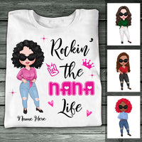 Personalized Mom Grandma T Shirt JR149 30O23 thumb 1