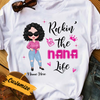 Personalized Mom Grandma T Shirt JR149 30O23 1