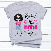 Personalized Mom Grandma T Shirt JR149 30O23 thumb 1