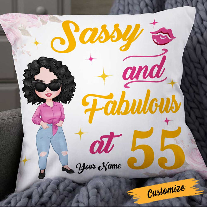 Personalized Mom Grandma Pillow JR155 30O23 1