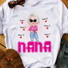 Personalized Mom Grandma T Shirt JR153 30O24 1