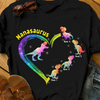 Personalized Dinosaur Mom Grandma Mamasaurus Nanasaurus T Shirt JR147 95O23 1