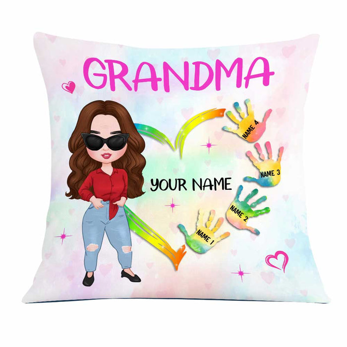 Personalized Mom Grandma Pillow JR1410 26O23 1