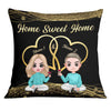Personalized Couple Icon Pillow JR1712 23O25 1