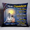 Personalized Grandson Hug This Pillow JR176 23O53 1