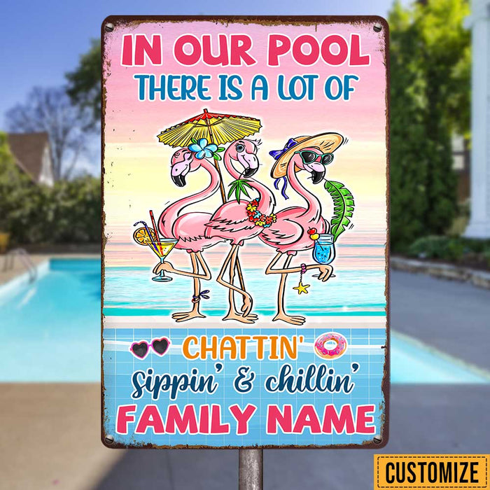 Personalized Pool Metal Sign JR177 23O47 1