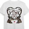 Personalized Deer Hunting Couple T Shirt DB41 26O23 1