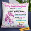 Personalized Unicorn Granddaughter Pillow JR201 24O23 1