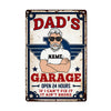 Personalized Dad Grandpa Garage Metal Sign JR173 24O36 1