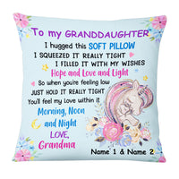 Personalized Unicorn Daughter Granddaughter Pillow JR181 30O53 thumb 1