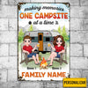 Personalized Camping Couple Outdoor Spanish Metal Sign JR156 24O34 1