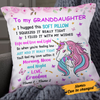 Personalized Unicorn Daughter Granddaughter Pillow JR1811 30O24 1