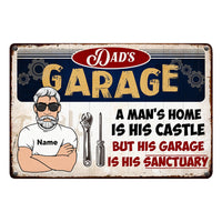 Personalized Garage Metal Sign JR178 30O53 thumb 1