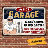 Personalized Garage Metal Sign JR178 30O53 thumb 1