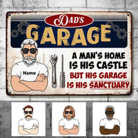 Personalized Garage Metal Sign JR178 30O53 thumb 1