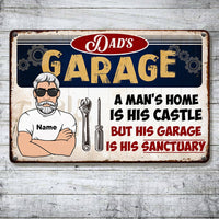 Personalized Garage Metal Sign JR178 30O53 thumb 1