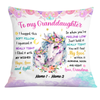 Personalized Granddaughter Hug This Unicorn Pillow JR182 23O24 1