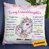 Personalized Granddaughter Hug This Unicorn Pillow JR182 23O24 1