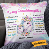 Personalized Granddaughter Hug This Unicorn Pillow JR182 23O24 1