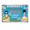 Personalized Outdoor Spanish Pool Bar Metal Sign JR184 30O36 1