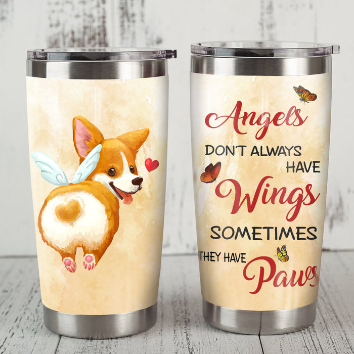 Corgi Dog Steel Tumbler FB0306 71O52 1