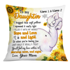 Personalized Elephant Daughter Granddaughter Pillow JR171 26O24 1