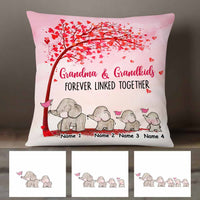 Personalized Elephant Grandma Pillow JR173 85O58 thumb 1