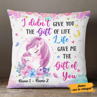 Personalized Unicorn Daughter Granddaughter Pillow JR176 26O57 thumb 1