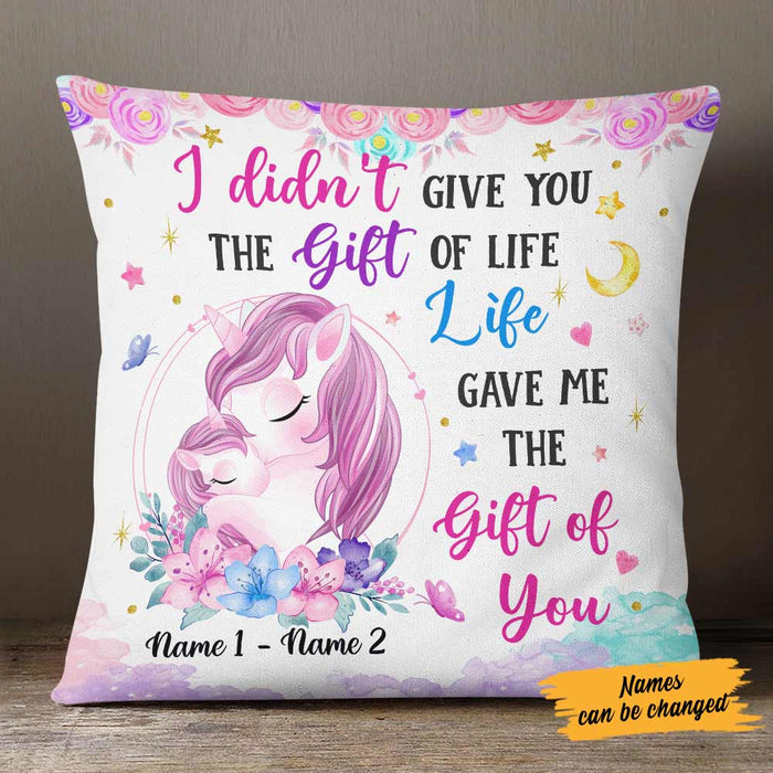 Personalized Unicorn Daughter Granddaughter Pillow JR176 26O57 1